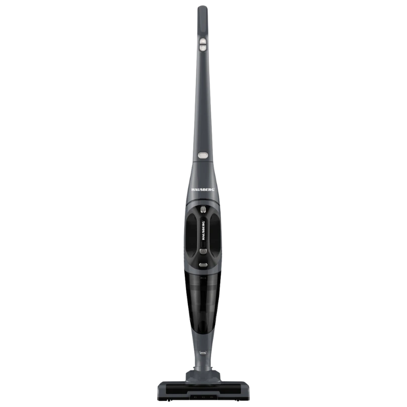 Hausberg HB‑2029GR 2-in-1 Draadloze Steelstofzuiger 0,46 L – 150W