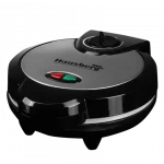 Hausberg HB‑3562NG Wafelijzer voor 4 Wafels – 1300W, RVS Inox