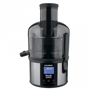 Hausberg HB‑7545IN Digitale Fruitpers 1 L – 1000W Zwart
