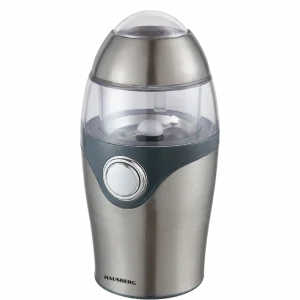 Hausberg HB‑7569 Elektrische Koffiemolen 150W – 50 g, Inox/Zwart