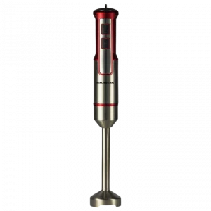 Hausberg HB‑7668RS Staafmixer Rood – 750–1000W Inox