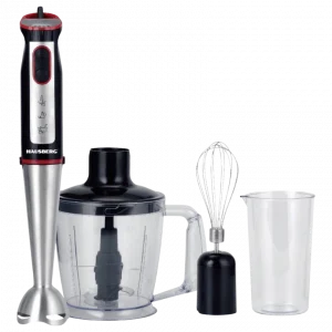 Hausberg HB‑7700NG Staafmixer Set – 1000W Zwart