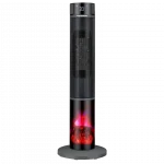 Hausberg HB‑8228NG Ventilatorkachel met Open Haard Effect – 2000W Zwart