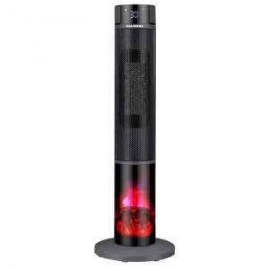 Hausberg HB‑8228NG Ventilatorkachel met Open Haard Effect – 2000W Zwart