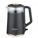 Hausberg HB‑3619NG Glazen Waterkoker 2 L – 1800W Zwart