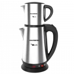 Hausberg HB‑3635IN Elektrisch Theezetapparaat 2 L + 0,8 L – 1500W Inox