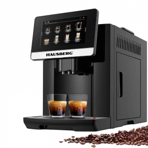 Hausberg HB‑3770NG Digitale Koffiemachine 1,8 L – 1500W Zwart