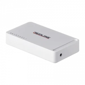 Redline RL-S2008G 8-Port GE Desktop Switch | 8 Gigabit Poorten