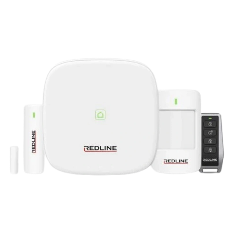 Redline RT-WAS-A4S 2G Wireless Alarm Kit | 2G, Wi-Fi & LAN Ondersteuning