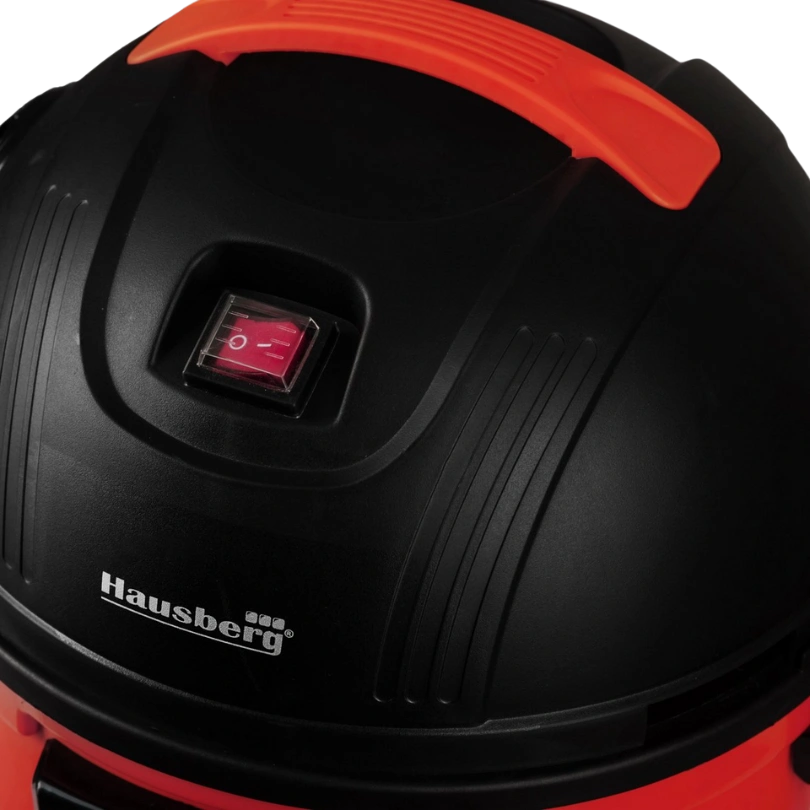 Hausberg HB‑2095RS Stofzuiger 15 L – 1200W Droog- en Natgebruik - Afbeelding 2