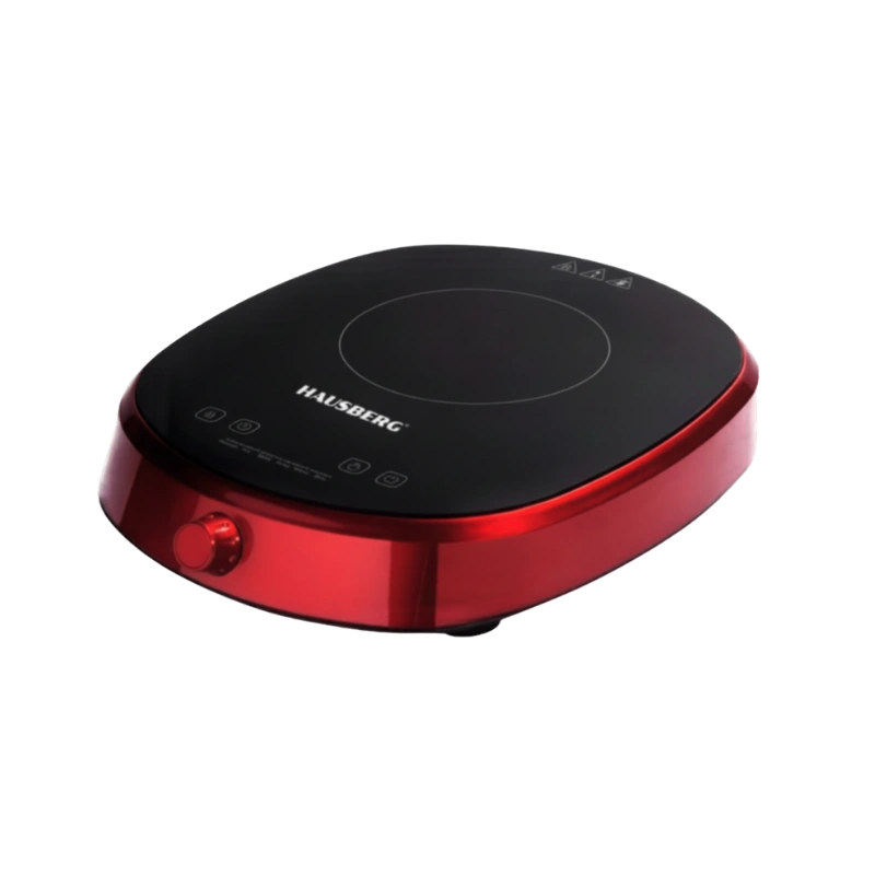 Hausberg HB‑1527RS Inductiekookplaat 2000W – Rood - Afbeelding 4