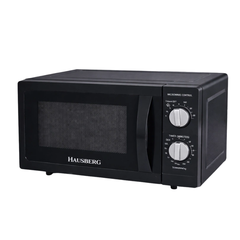 Hausberg HB‑8005NG Compacte Magnetron 20 L – 700W Zwart - Afbeelding 3