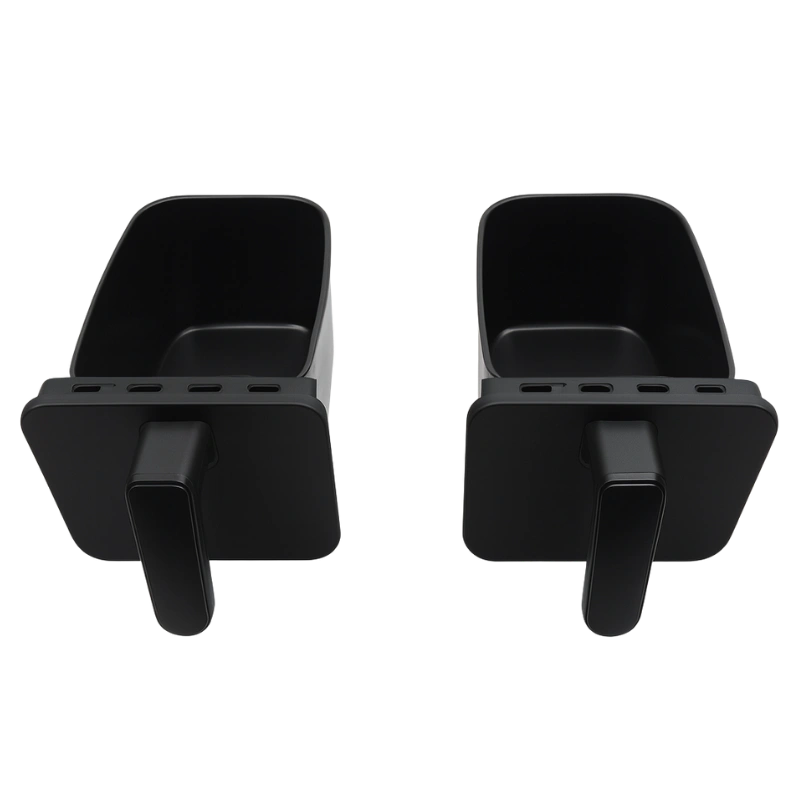 Hausberg HB‑2375 Airfryer met Dubbele Mand 8,4 L – 2200–2400W - Afbeelding 4