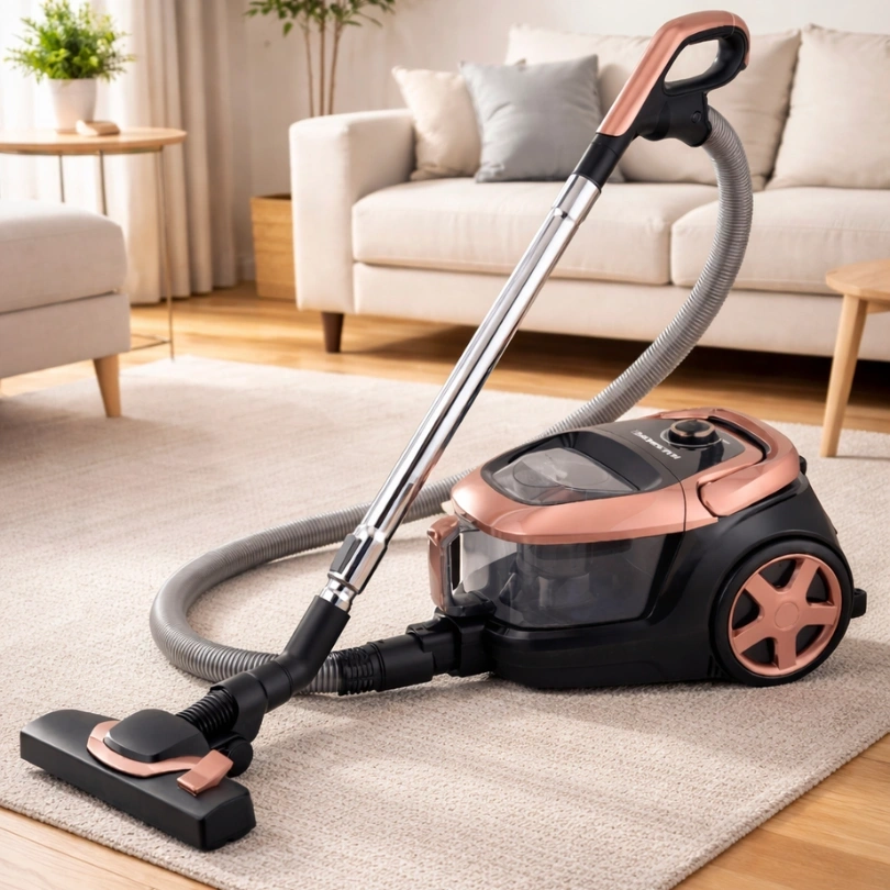 Hausberg HB-2823AU Multicyclone Stofzuiger 1400–1800W – Krachtige Zakloze Stofzuiger - Afbeelding 2