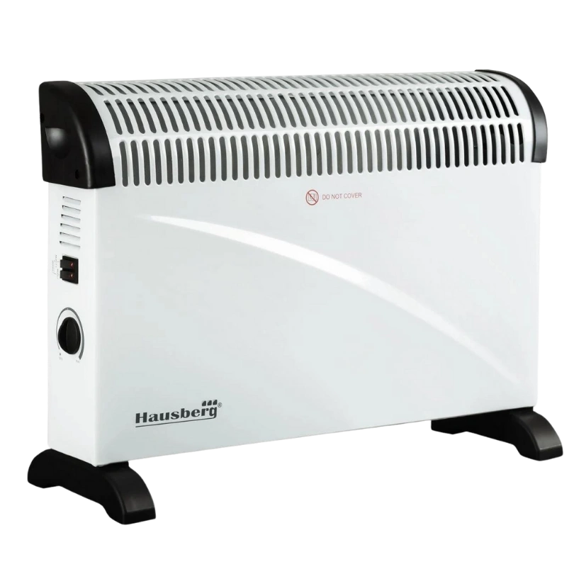 Hausberg HB‑8206 Elektrische Convectorkachel – 2000W Wit - Afbeelding 3