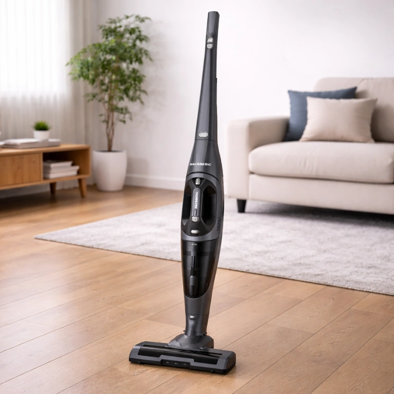 Hausberg HB‑2029GR 2-in-1 Draadloze Steelstofzuiger 0,46 L – 150W - Afbeelding 3