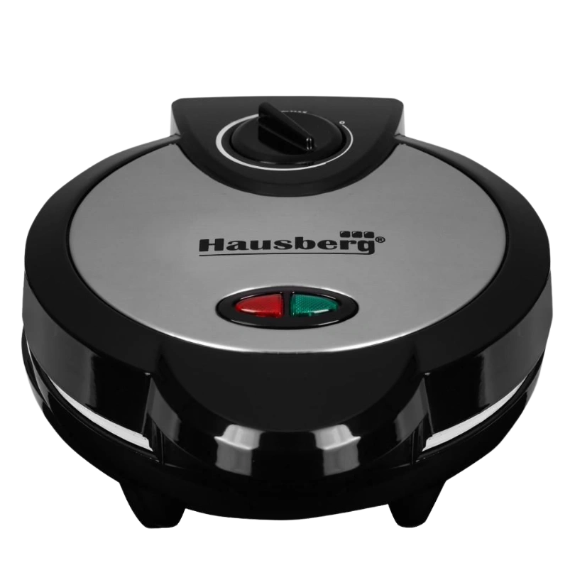 Hausberg HB‑3562NG Wafelijzer voor 4 Wafels – 1300W, RVS Inox - Afbeelding 3