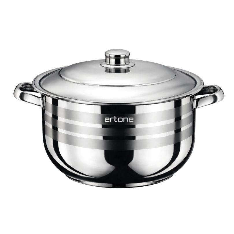 Ertone ERT‑MN 532 Pan 22 cm – Roestvrijstalen Koekenpan