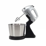 Hausberg HB‑3551NG Kom‑Mixer 250W – 7 Snelheden, 2 L RVS‑Kom, Zwart