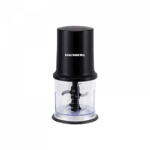 Hausberg HB‑4502NG Elektrische Hakmolen 500 ml – 400W Zwart