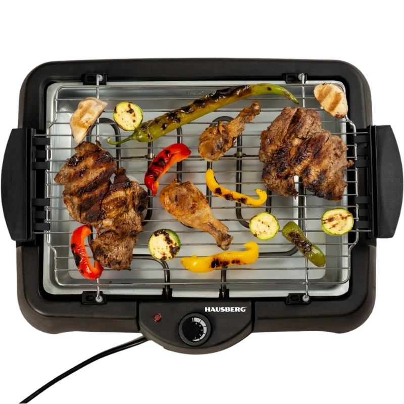 Hausberg HB‑523 Elektrische Barbecue – 2000W