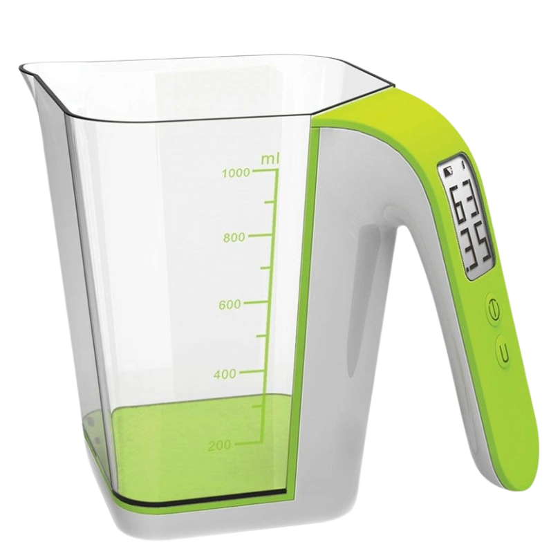 Hausberg HB‑6014 Plastic Keukenweegschaal – 2 kg Precisie