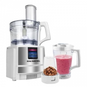 Hausberg HB-7522AB 3-In-1 Foodprocessor 600W Wit