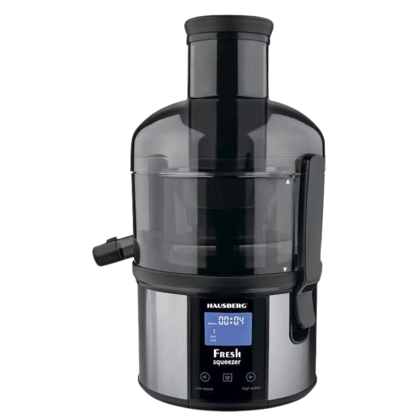 Hausberg HB‑7545IN Digitale Fruitpers 1 L – 1000W Zwart