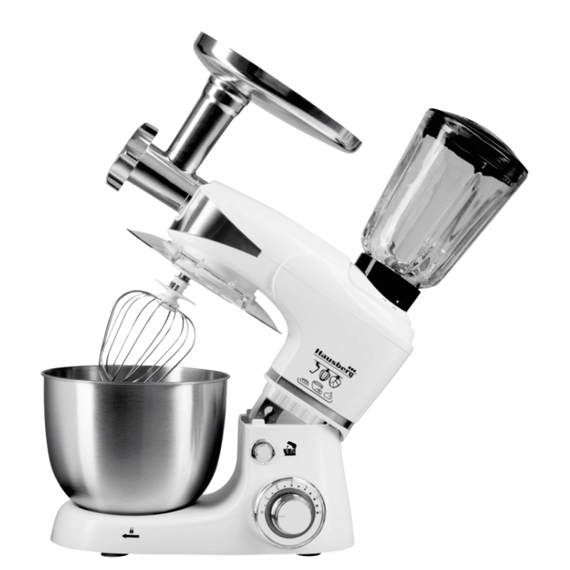 Hausberg HB‑7605AB All‑in‑One Keukenmachine – 1000W Wit