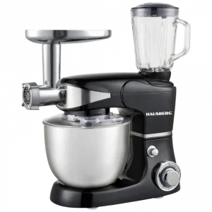 Hausberg HB‑7605NG Multifunctionele Keukenmachine – 1000W Wit