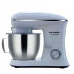Hausberg HB‑7622AB Keukenmachine 6,5 L – 1600–1700W, Stalen Kom Wit