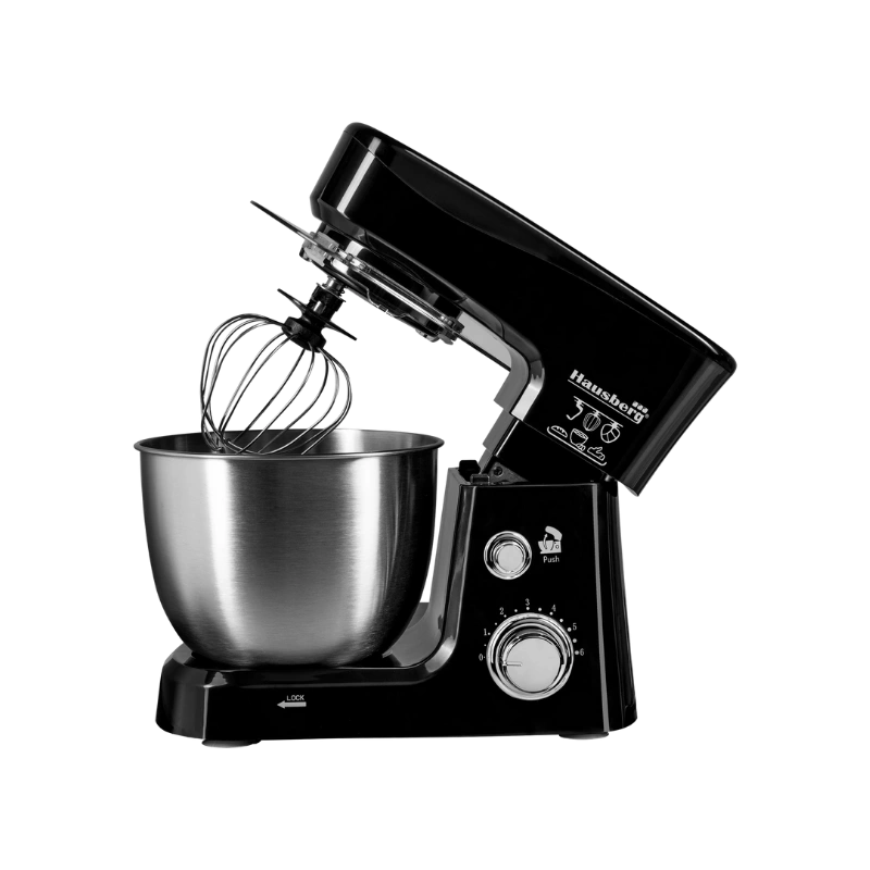 Hausberg HB‑7625NG Keukenmachine Zwart 3,5 L – 700W