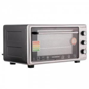 Hausberg HB‑8015 Elektrische Midi Oven met Ventilator 48 L – 1200W Zwart