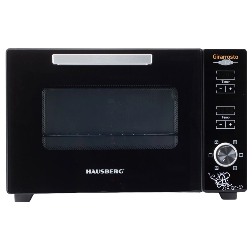 Hausberg HB-9260 Digitale Oven Met Draaispit 48L 1800W Zwart