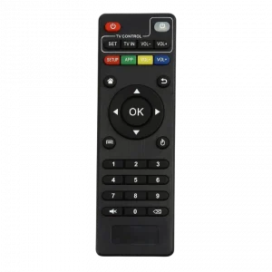 Vervangende 3-in-1 afstandsbediening voor Android Box – Geschikt voor MXQ PRO / H96+ / M9X / X96 / Mini – IR – Zwart – (B0BJFF7GY1)