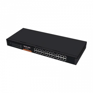 Redline RL-S2024G 24-poorts Gigabit Netwerkswitch – 10/100/1000 Mbps – RJ-45 – Plug & Play