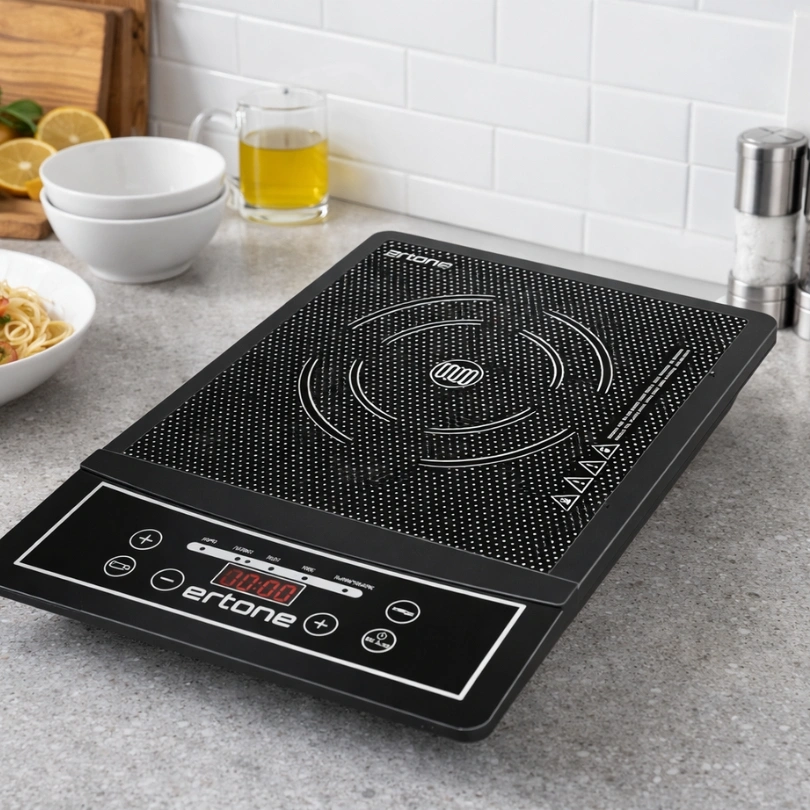 Ertone ERT‑MN 525NG Inductiekookplaat 1350W – Elektrische Kookplaat - Afbeelding 3