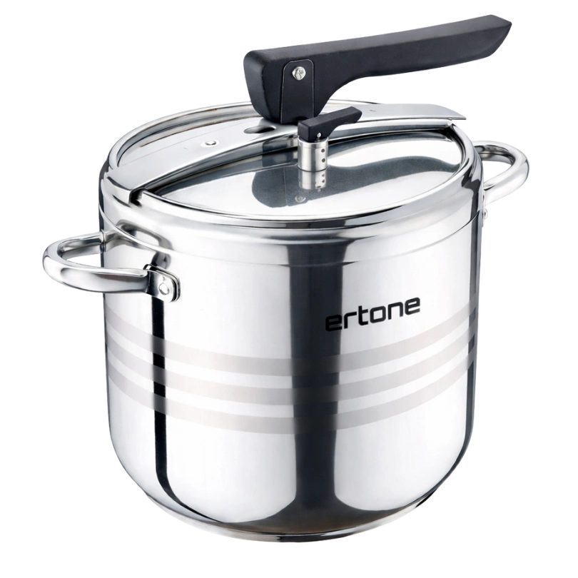 Ertone ERT-MN 305 Snelkookpan 7L – Roestvrijstalen Drukpan - Afbeelding 2