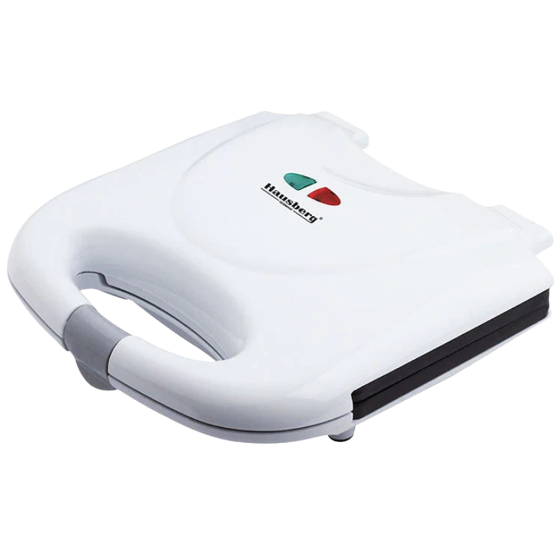 Hausberg HB‑3510AB Sandwichgrill & Broodrooster 800W – Wit - Afbeelding 2