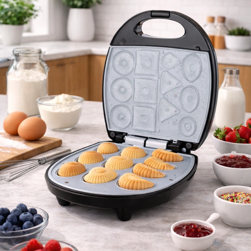 Hausberg HB‑3563NG Biscuitmaker 13 Koekjes – 1300W, Zwart - Afbeelding 3