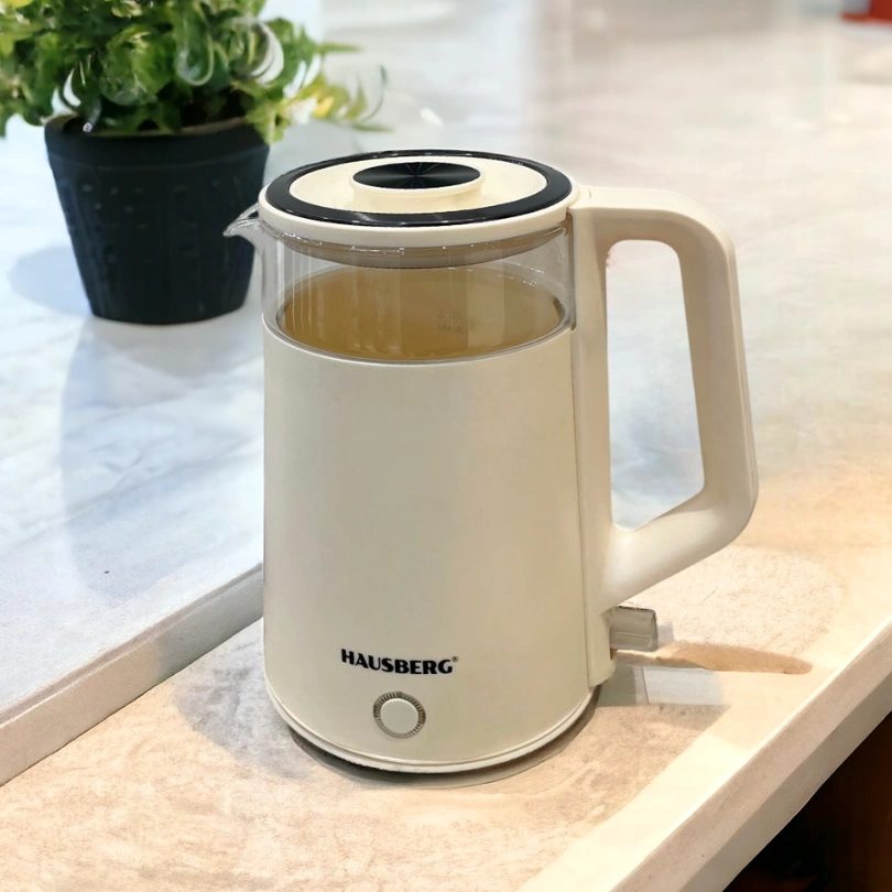 Hausberg HB‑3619BJ Waterkoker Beige 2,0 L – 1800W - Afbeelding 2