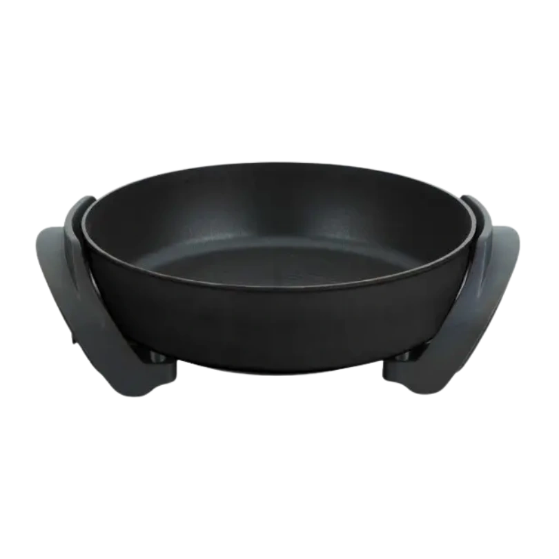 Hausberg HB-1303NG elektrische koekenpan, 30 cm, 1500–1800W, teflon, glazen deksel - Afbeelding 3