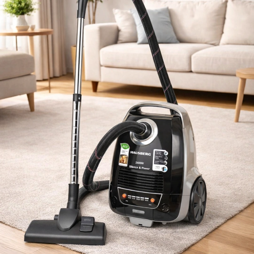 Hausberg HB-2875NG Professional Stofzuiger met Zak 2400W – 4L Capaciteit - Afbeelding 6