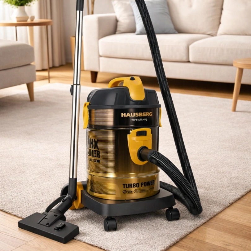 Hausberg HB-2835AU Turbo Power Stofzuiger 2200–2400W – 21L Grote Capaciteit - Afbeelding 6