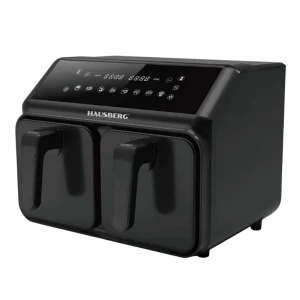 Hausberg HB‑2375 Airfryer met Dubbele Mand 8,4 L – 2200–2400W