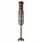 Hausberg HB‑7668RS Staafmixer Rood – 750–1000W Inox