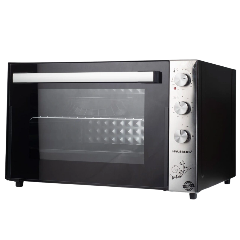 Hausberg HB‑8022 Multifunctionele Oven 70 L – 2500W Zwart