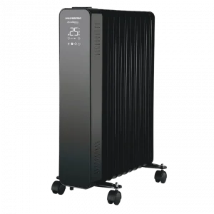 Hausberg HB‑8950NG Digitale Olie Radiator – 2000W, 9 Elementen Zwart