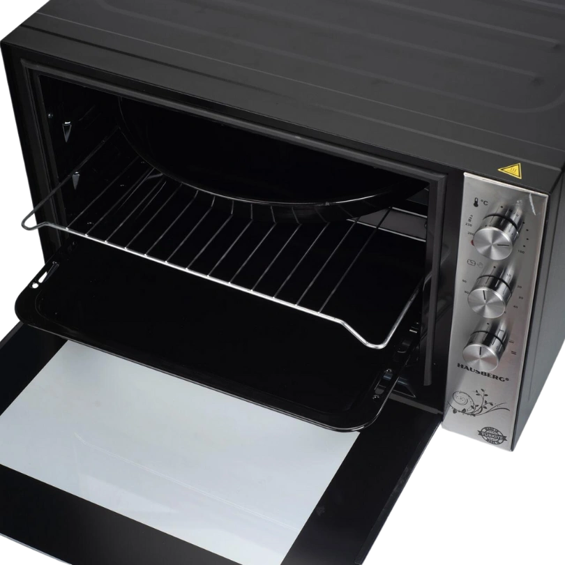 Hausberg HB‑8022 Multifunctionele Oven 70 L – 2500W Zwart - Afbeelding 8