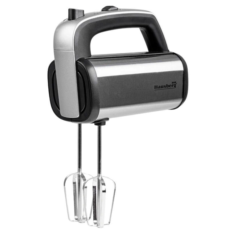 Hausberg HB‑4201NG Handmixer 5 Snelheden – 250–400W Zwart - Afbeelding 4